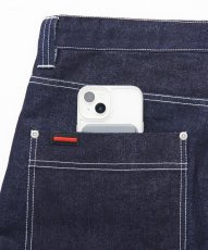 画像14: FUBU メタリック デニム ショートパンツ フブ ジーンズ ハーフパンツ ラメ Y2K 沖縄 ショートパンツ 沖縄 メンズ服 Navy (14)