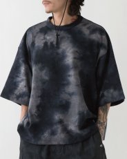 画像1: FAT DIPMENT ムラ染め 半袖 Tシャツ カットソー タイダイ 沖縄 Tシャツ 沖縄 メンズ服 (1)