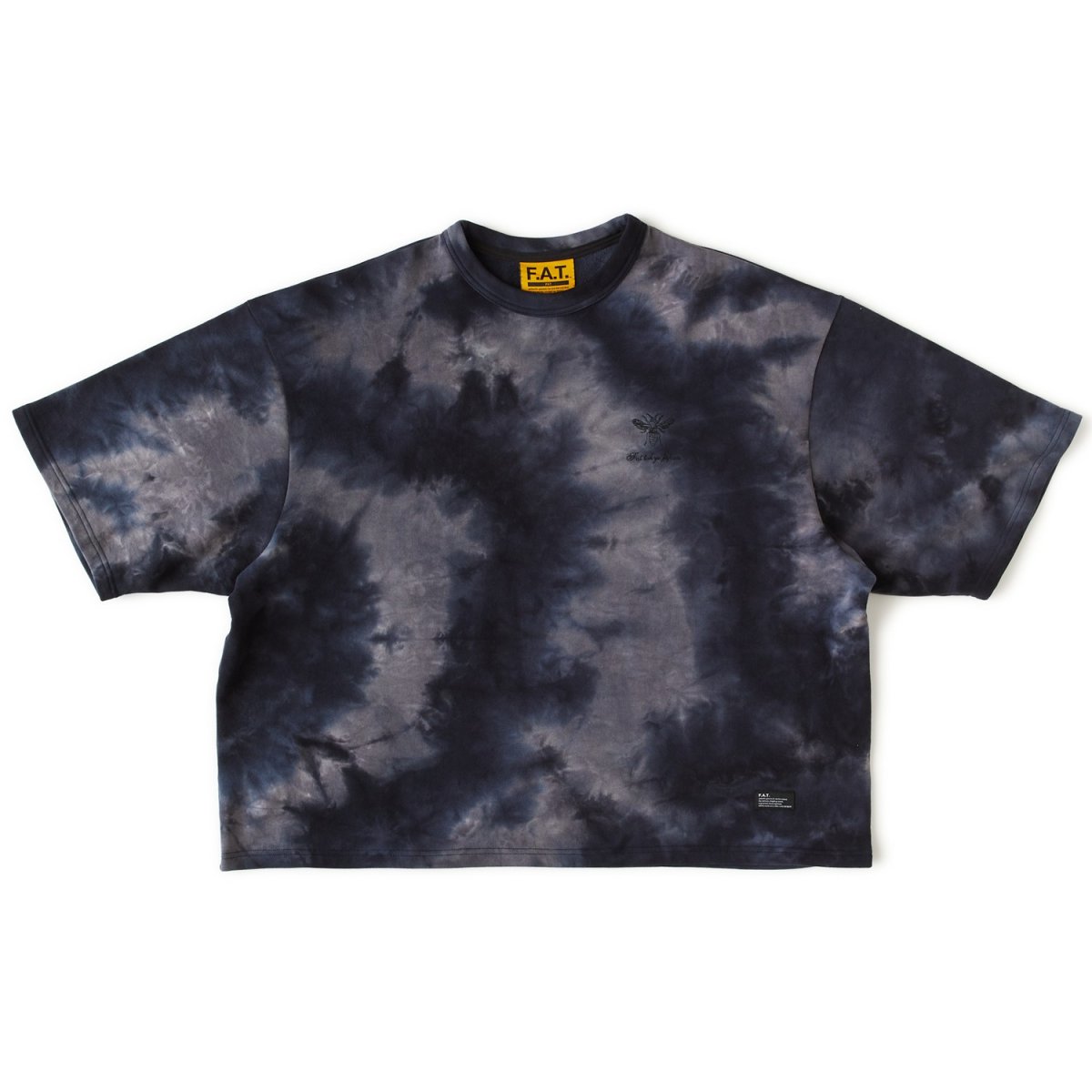画像2: FAT DIPMENT ムラ染め 半袖 Tシャツ カットソー タイダイ 沖縄 Tシャツ 沖縄 メンズ服 (2)