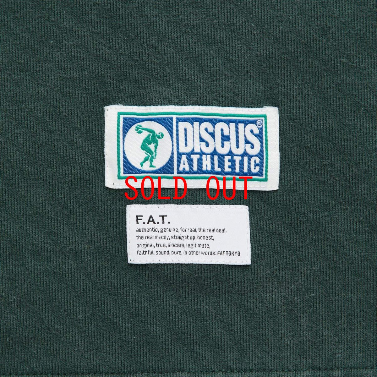 画像5: FAT × DISCUS GRAN D.C. Green ディスカス 半袖 Tシャツ カットソー ブリーチ加工 沖縄 Tシャツ 沖縄 メンズ服 (5)