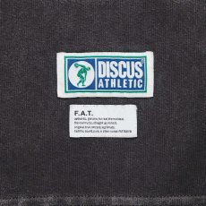 画像5: FAT × DISCUS D.C.BOWL ディスカス 七分袖 Tシャツ 3/4スリーブ ブリーチ加工 コラボ 沖縄 Tシャツ 沖縄 メンズ服 (5)