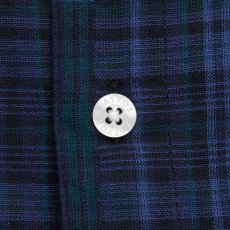 画像5: FAT CROPIECE Navy パッチワーク調 チェック 半袖シャツ ダブルクロス 沖縄 メンズ服 沖縄 メンズファッション (5)