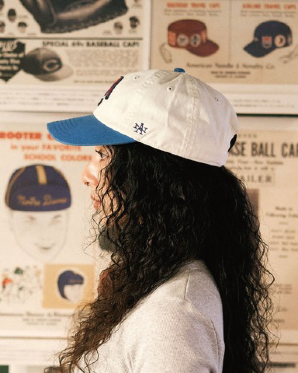 画像9: 【American Needle 沖縄 帽子 セレクトショップ 通販】Archive LA Angels Ivory Royal Strapback Cap ロサンゼルス エンジェルス ストラップバック キャップ 帽子 (9)