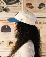 画像9: 【American Needle 沖縄 帽子 セレクトショップ 通販】Archive LA Angels Ivory Royal Strapback Cap ロサンゼルス エンジェルス ストラップバック キャップ 帽子 (9)