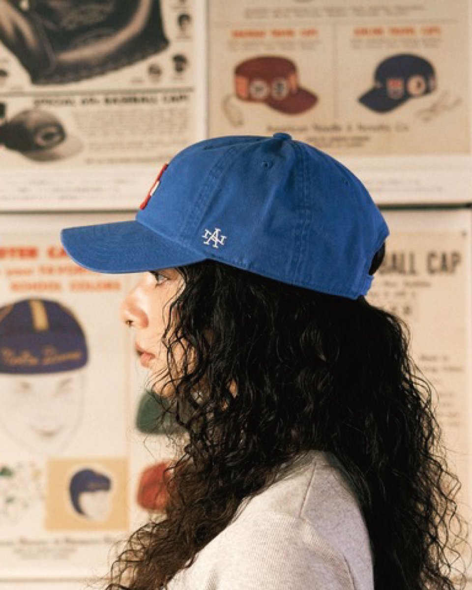画像9: 【American Needle 沖縄 帽子 メンズファッション 通販】 Archive Pacific Coast League LA Angels Strapback Cap Deep Royal ロサンゼルス エンジェルス ストラップバック キャップ (9)