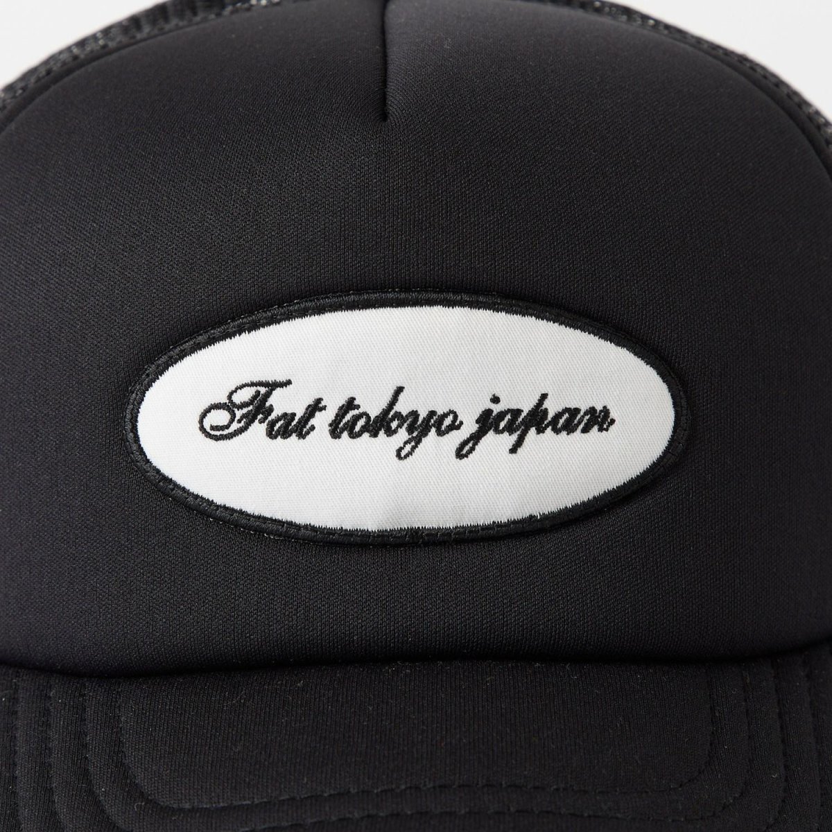 画像2: FAT (F.A.T. ) CARDIEL Trucker Mesh Cap Black トラッカー メッシュ キャップ 帽子 沖縄 (2)