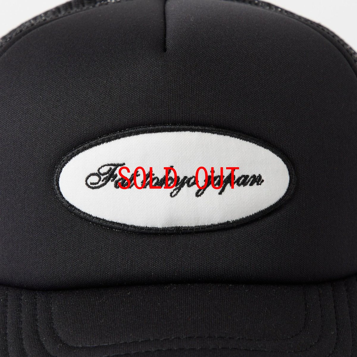 画像2: FAT (F.A.T. ) CARDIEL Trucker Mesh Cap Black トラッカー メッシュ キャップ 帽子 沖縄 (2)