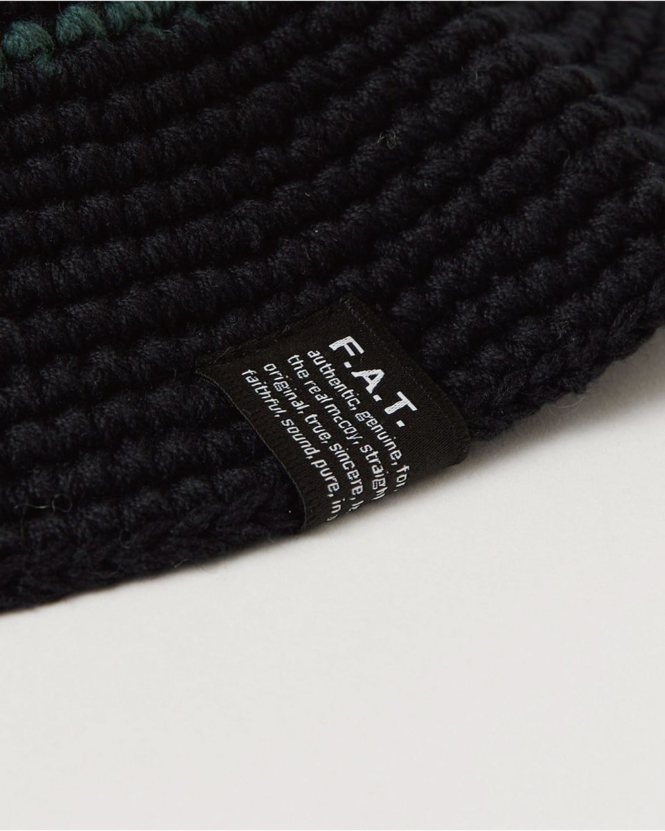画像5: FAT (F.A.T. ) WATSON Crochet Knit Hat ハンドメイド クロシェット ニット ハット キャップ 帽子 沖縄 (5)