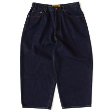 画像2: FAT F.A.T. MAMMOTH Wide Denim Pants Blue ワイド デニムパンツ ブルー ジーンズ 沖縄 メンズ服 (2)
