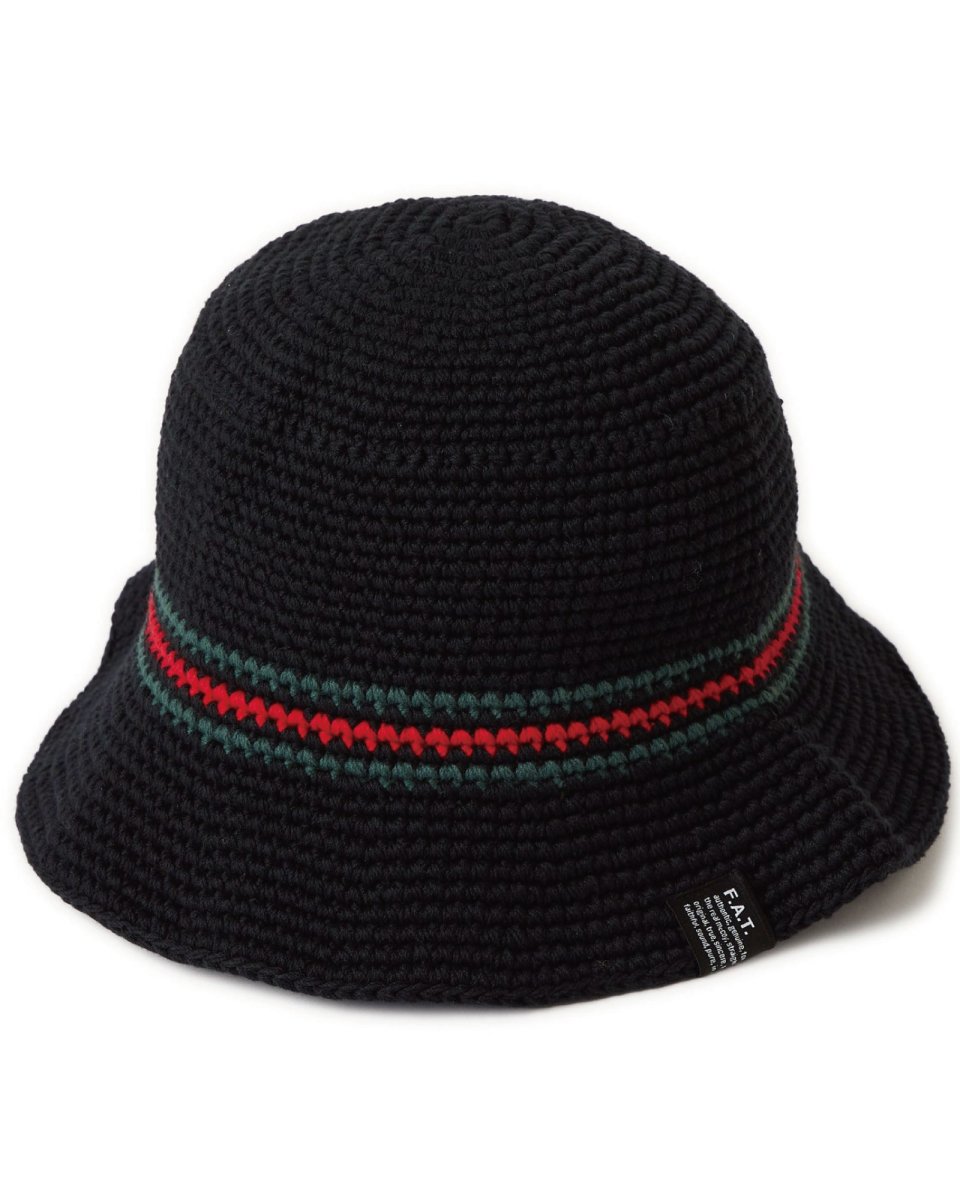 画像7: FAT (F.A.T. ) WATSON Crochet Knit Hat ハンドメイド クロシェット ニット ハット キャップ 帽子 沖縄 (7)