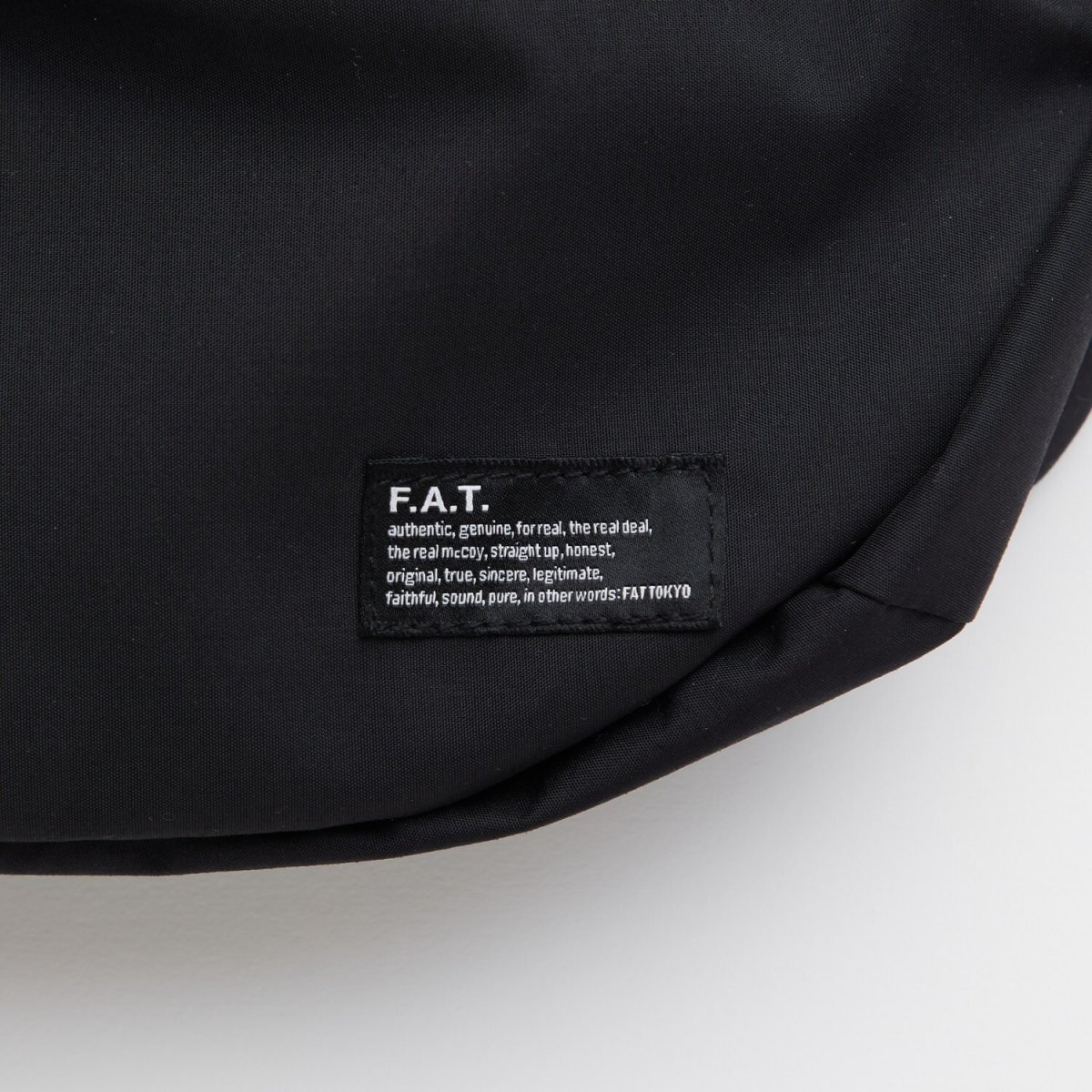 画像5: FAT (F.A.T.) FAKAPAK Mini Shoulder Bag Black ミニ ショルダー バッグ ブラック 沖縄 メンズ服 (5)