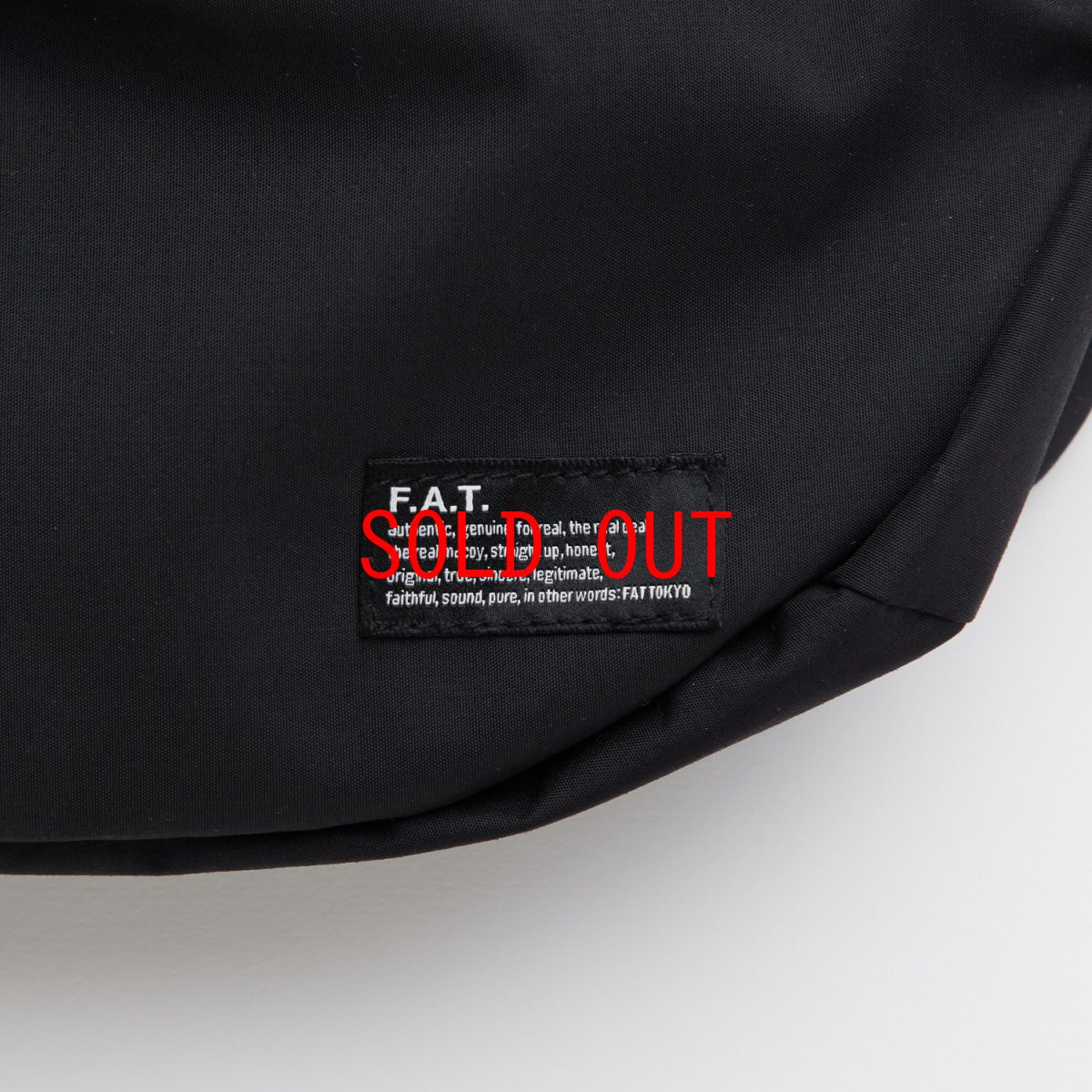 画像5: FAT (F.A.T.) FAKAPAK Mini Shoulder Bag Black ミニ ショルダー バッグ ブラック 沖縄 メンズ服 (5)
