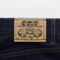 画像6: FAT F.A.T. MAMMOTH Wide Denim Pants Blue ワイド デニムパンツ ブルー ジーンズ 沖縄 メンズ服 (6)