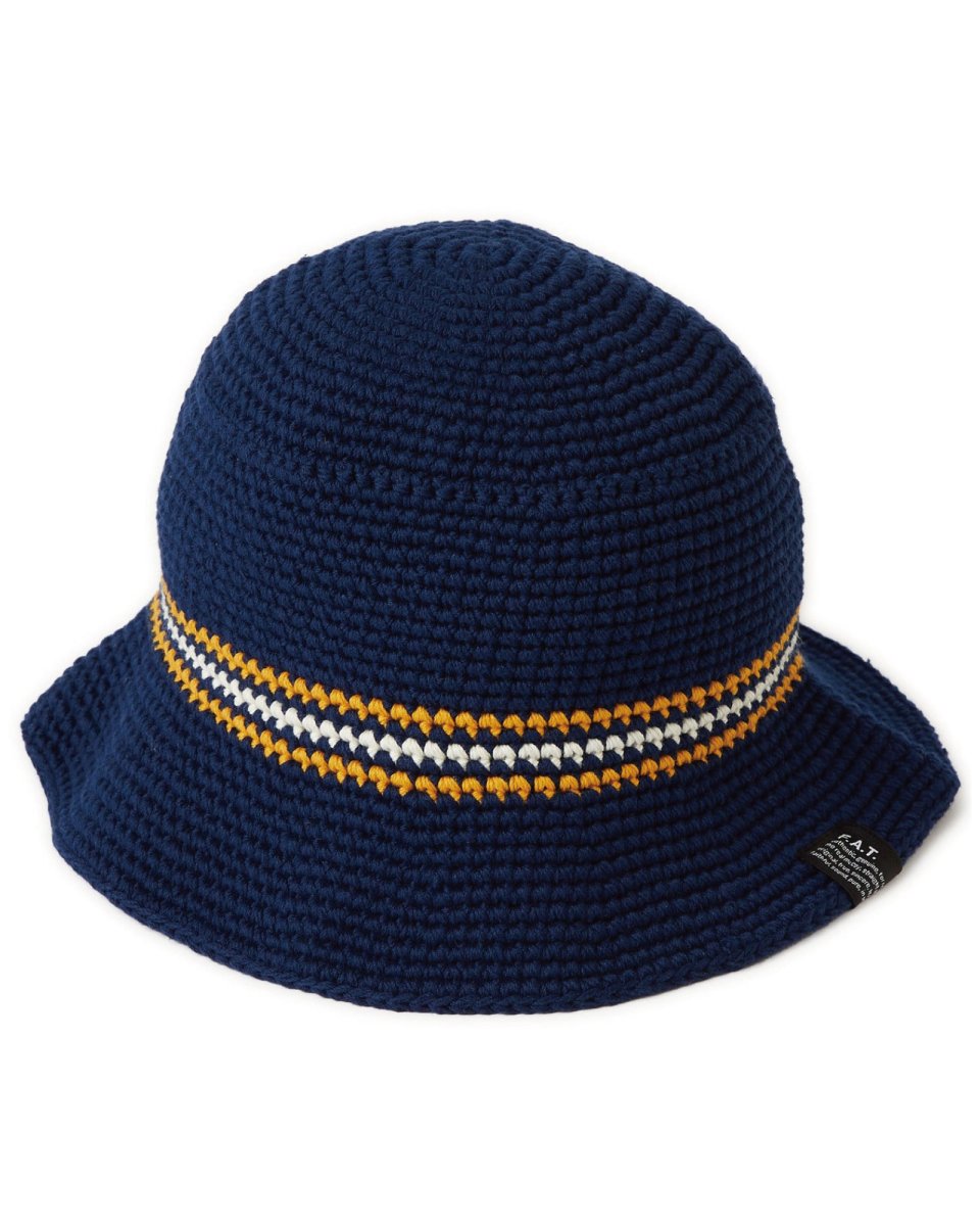 画像6: FAT (F.A.T. ) WATSON Crochet Knit Hat ハンドメイド クロシェット ニット ハット キャップ 帽子 沖縄 (6)