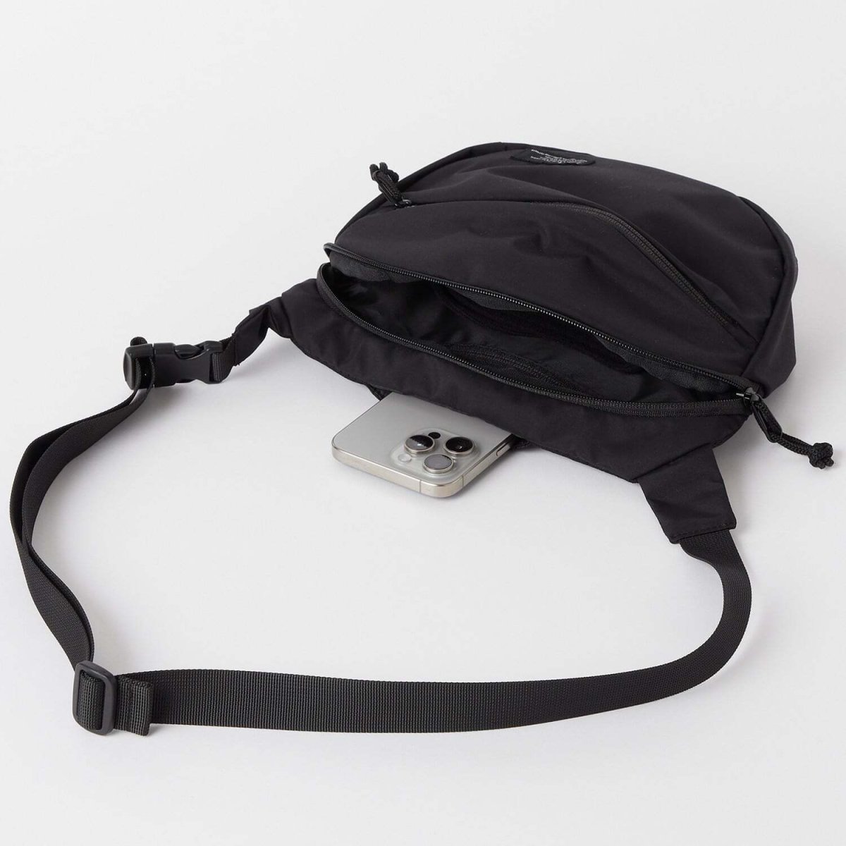 画像4: FAT (F.A.T.) FAKAPAK Mini Shoulder Bag Black ミニ ショルダー バッグ ブラック 沖縄 メンズ服 (4)
