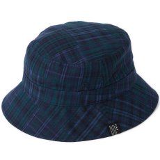 FAT Jeff Patchwork Bucket Hat Green/Navy