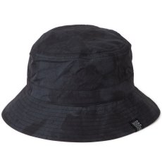 画像2: FAT (F.A.T. ) FOGSHADE Nylon Bucket Hat Black ナイロン バケットハット ブラック ハット キャップ 帽子 沖縄 (2)