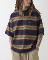 画像1: FAT GRANBO S/S Border Tee ボーダー ポケット 半袖 Tシャツ 沖縄 メンズ服 (1)