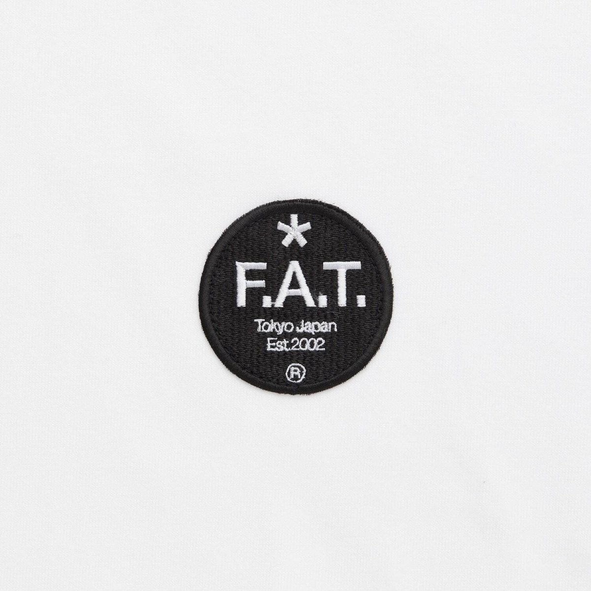 画像5: FAT EMBEROUND S/S Logo Embroidery Tee White ロゴ 刺繍 半袖 Tシャツ 沖縄 メンズファッション (5)