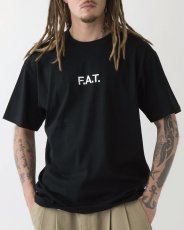 FAT SOURCE S/S Logo Embroidery Tee Black