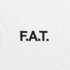 画像4: FAT SOURCE S/S Logo Embroidery Tee White ロゴ 刺繍 半袖 Tシャツ 沖縄 メンズファッション (4)