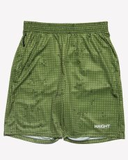 画像2: Haight Night Camo Mesh Shorts Olive ナイトカモ メッシュショーツ オリーブグリーン (2)