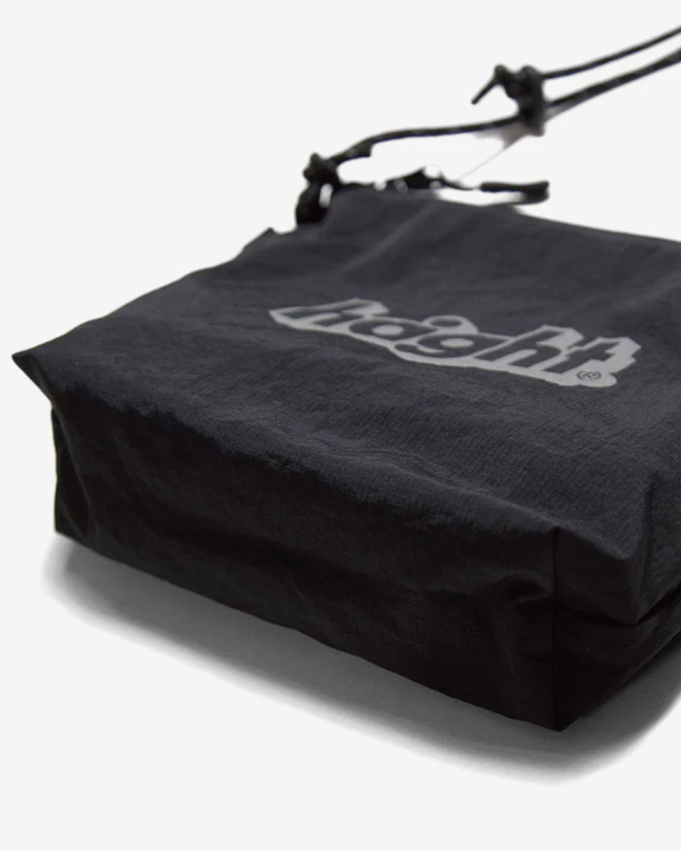 画像4: Haight CORE LOGO SACOCHE Ripstop Mini Sacoche Black コアロゴ リップストップ サコッシュ ブラック (4)