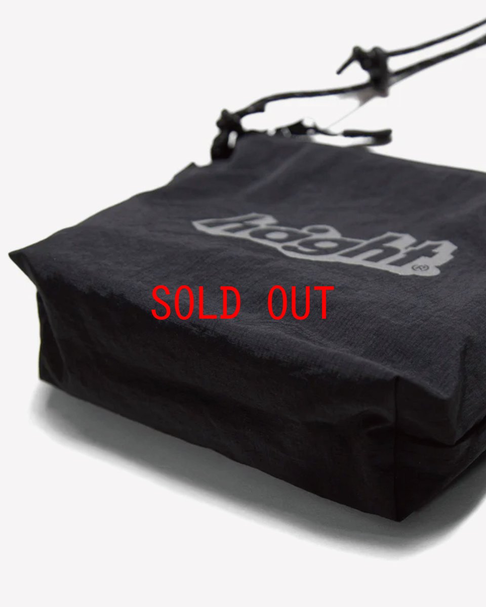 画像4: Haight CORE LOGO SACOCHE Ripstop Mini Sacoche Black コアロゴ リップストップ サコッシュ ブラック (4)