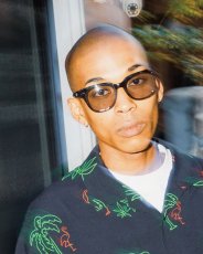 画像1: Haight POLARIZED SUN GLASSES Wellington Blue 偏光サングラス ウェリントン ブラック (1)