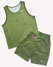 画像7: Haight Night Camo Mesh Shorts Olive ナイトカモ メッシュショーツ オリーブグリーン (7)