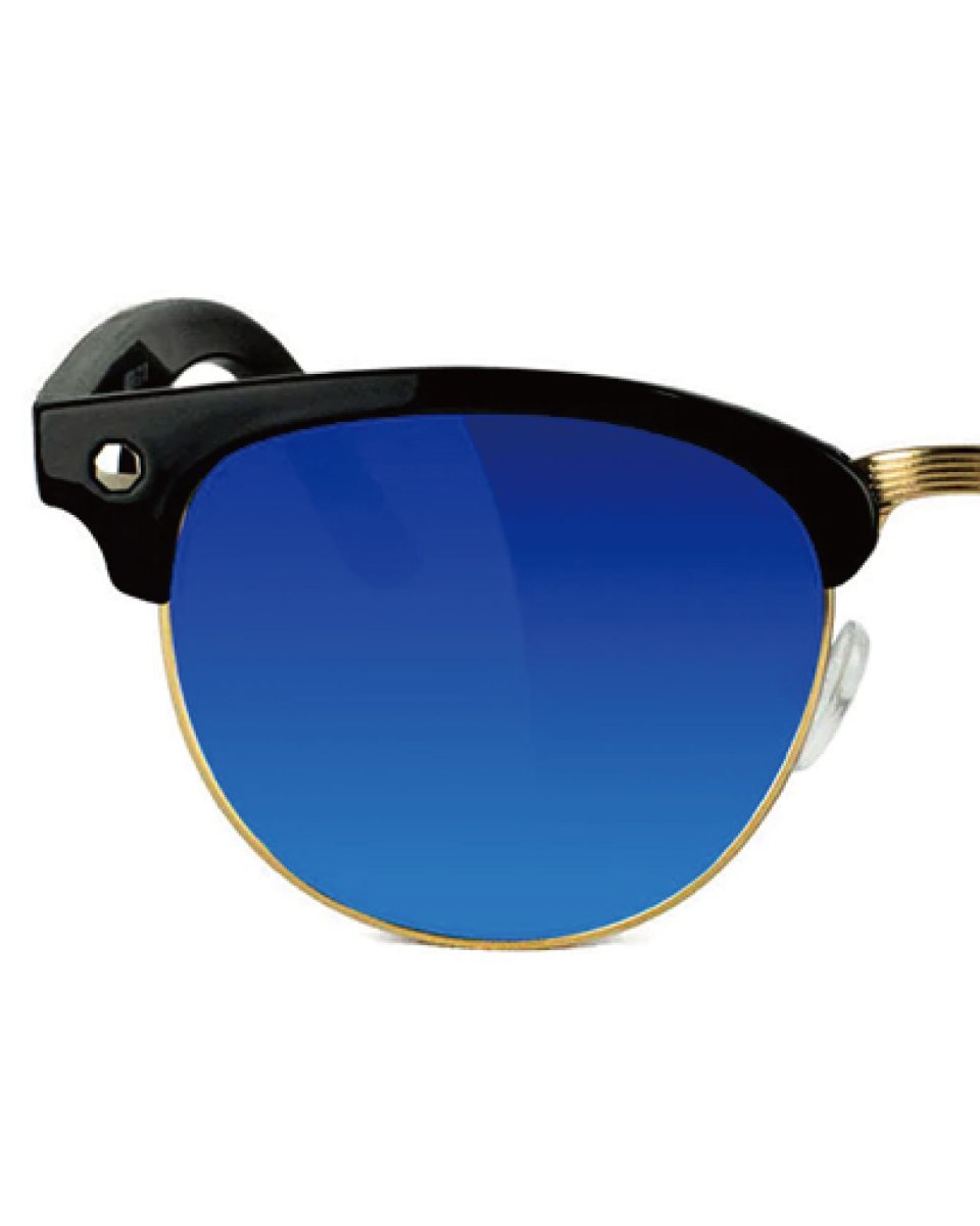 画像5: Glassy MORRISON Black Blue Mirror Lens Polarized Sunglasses モリソン ブラック ブルミラーレンズ サングラス 偏光レンズ【沖縄 偏光サングラス メンズ 通販】 (5)
