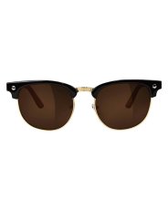 画像2: Glassy MORRISON Black Brown Mirror Lens Polarized Sunglasses モリソン ブラック ブラウンミラーレンズ サングラス 偏光レンズ【沖縄 偏光サングラス 通販】 (2)