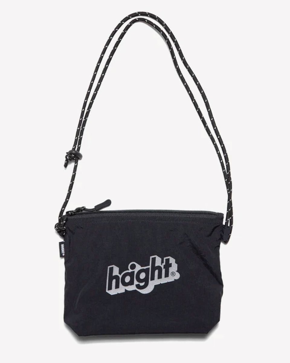 Haight CORE LOGO SACOCHE Ripstop Mini Sacoche Black