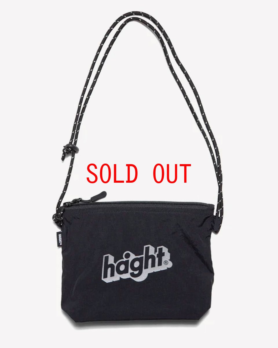 Haight CORE LOGO SACOCHE Ripstop Mini Sacoche Black