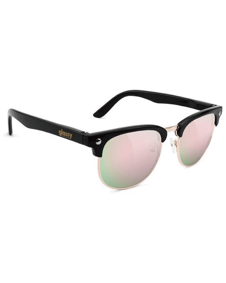画像1: Glassy MORRISON Matte Black Mirror Lens Polarized Sunglasses モリソン マット ブラック ミラーレンズ サングラス 偏光レンズ【沖縄 偏光サングラス メンズ 通販】 (1)