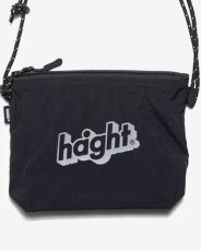 画像5: Haight CORE LOGO SACOCHE Ripstop Mini Sacoche Black コアロゴ リップストップ サコッシュ ブラック (5)