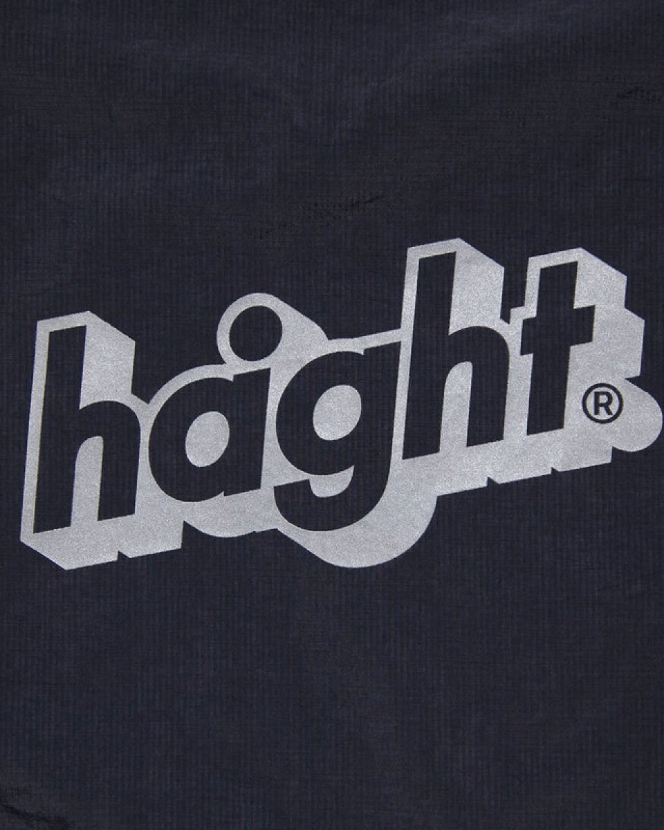 画像3: Haight Core Logo Knapsack Ripstop Drawstring Backpack Black コアロゴ ナップサック ドローストリング バックパック ブラック (3)