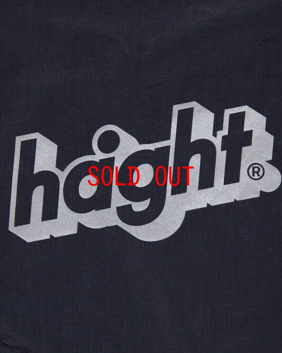 画像3: Haight Core Logo Knapsack Ripstop Drawstring Backpack Black コアロゴ ナップサック ドローストリング バックパック ブラック (3)