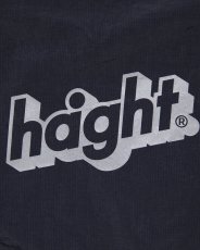 画像3: Haight Core Logo Knapsack Ripstop Drawstring Backpack Black コアロゴ ナップサック ドローストリング バックパック ブラック (3)