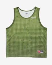 画像2: Haight Night Camo Mesh Tank Olive ナイトカモ メッシュ タンクトップ オリーブグリーン【沖縄 メンズファッション 通販】 (2)
