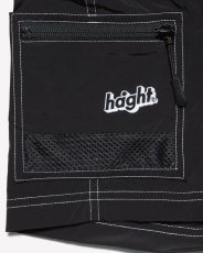 画像5: Haight 2WAY SHORTS Water-Repellent Swim Shorts Black 水陸両用 ショーツ スイムショーツ ブラック (5)