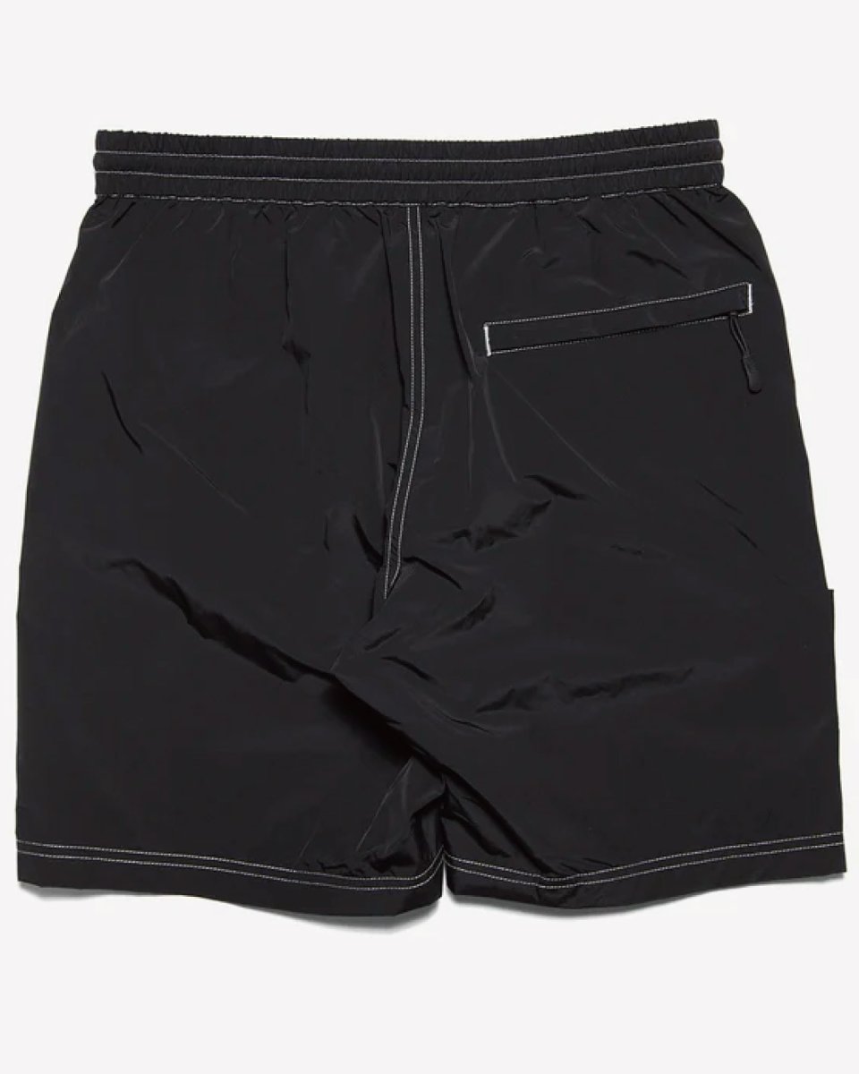 画像3: Haight 2WAY SHORTS Water-Repellent Swim Shorts Black 水陸両用 ショーツ スイムショーツ ブラック (3)