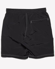 画像3: Haight 2WAY SHORTS Water-Repellent Swim Shorts Black 水陸両用 ショーツ スイムショーツ ブラック (3)