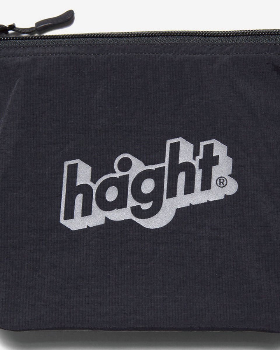 画像3: Haight CORE LOGO SACOCHE Ripstop Mini Sacoche Black コアロゴ リップストップ サコッシュ ブラック (3)