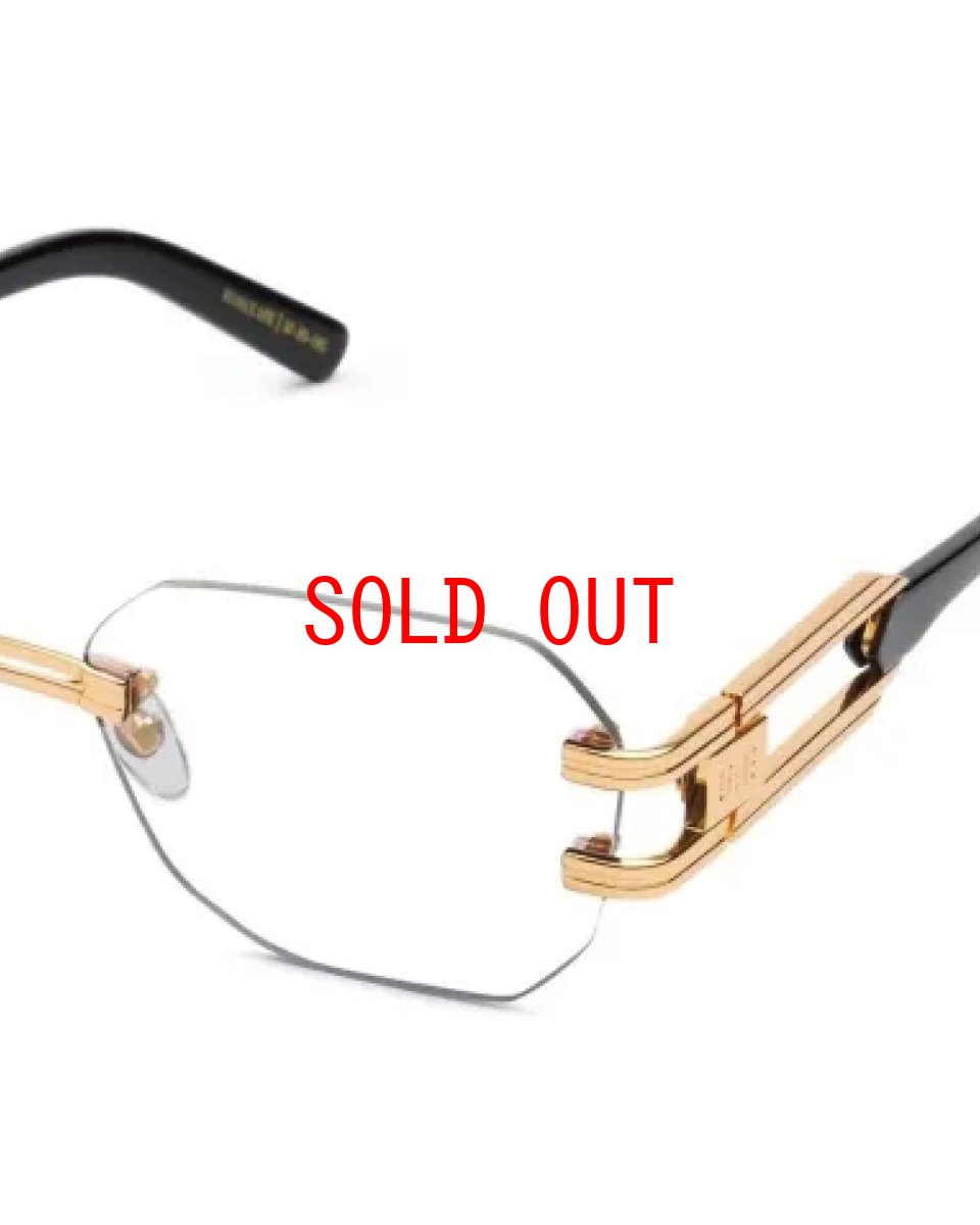 画像6: 9Five ROYALS LITE Black & 24K Gold Clear Lens Glasses 24Kゴールド クリアレンズ リムレス メガネ (6)