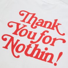 画像5: 【NOTHIN' SPECIAL 沖縄 Tシャツ メンズファッション 通販】THANK YOU TEE White サンキュー グラフィック 半袖 Tシャツ ホワイト (5)