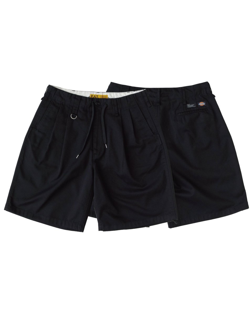 画像6: 【F.A.T. × Dickies ショートパンツ メンズファッション 通販 沖縄】Shorties Wide Work Shorts Black ディッキーズ コラボ ワイド ワークショーツ ブラック (6)