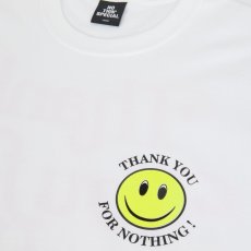 画像4: 【NOTHIN' SPECIAL 沖縄 Tシャツ メンズファッション 通販】THANK YOU TEE White サンキュー グラフィック 半袖 Tシャツ ホワイト (4)