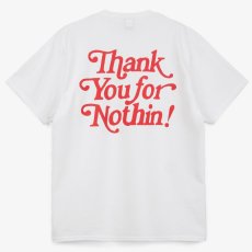 画像3: 【NOTHIN' SPECIAL 沖縄 Tシャツ メンズファッション 通販】THANK YOU TEE White サンキュー グラフィック 半袖 Tシャツ ホワイト (3)