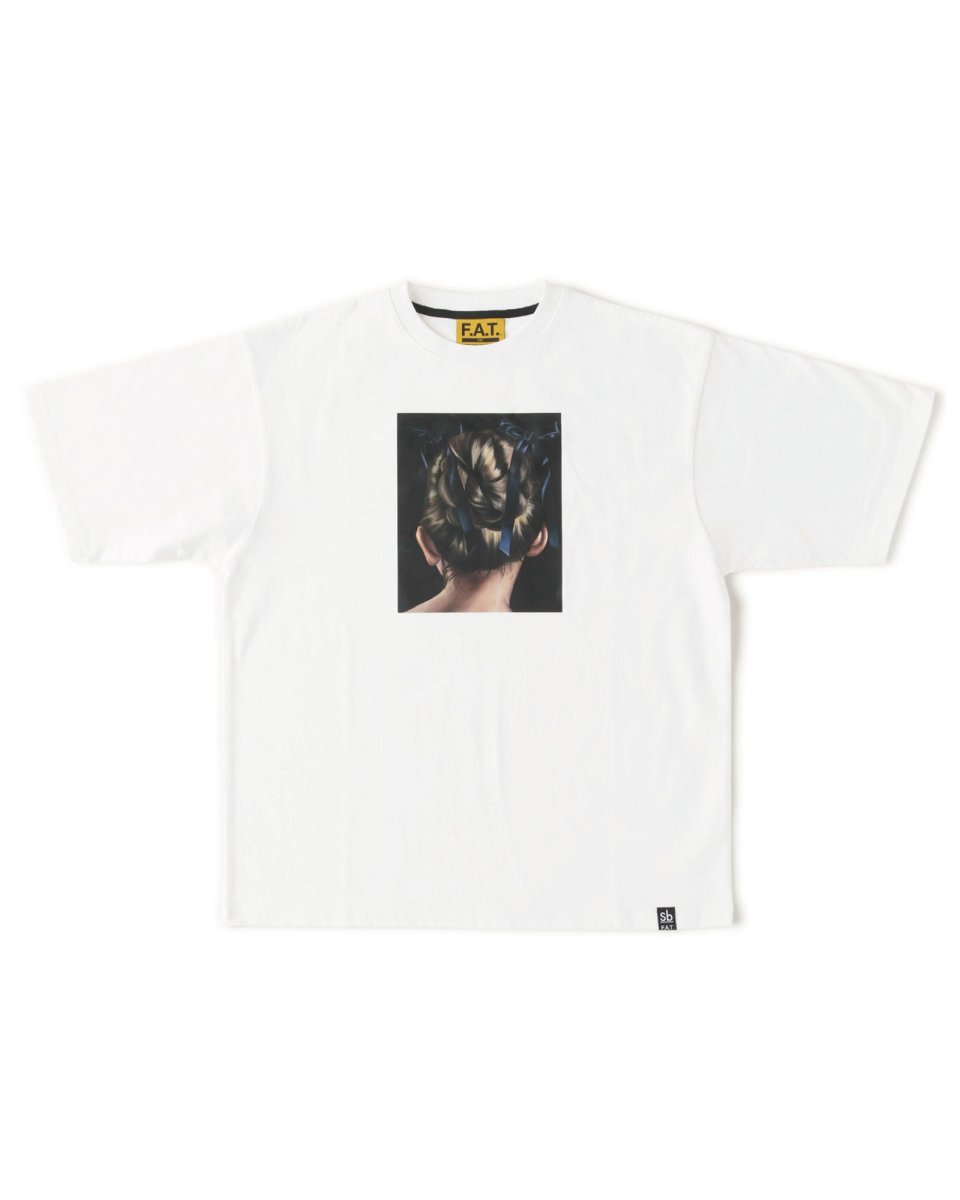 画像2: 【F.A.T. × Mariko Enomoto × SB Tシャツ メンズファッション 通販】M.E. "Daughter" Graphic Pocket Tee White グラフィック ポケット Tシャツ ホワイト 沖縄  (2)